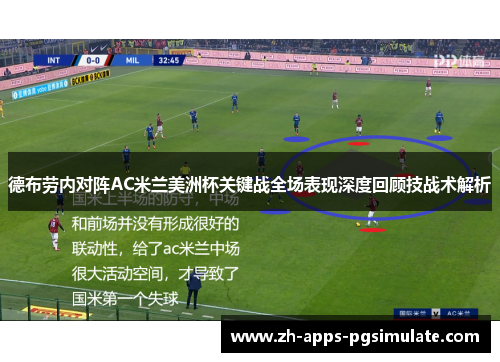 德布劳内对阵AC米兰美洲杯关键战全场表现深度回顾技战术解析